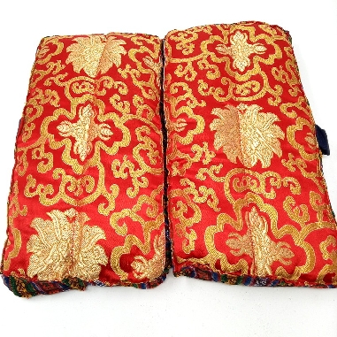 Cojín seda rectangular