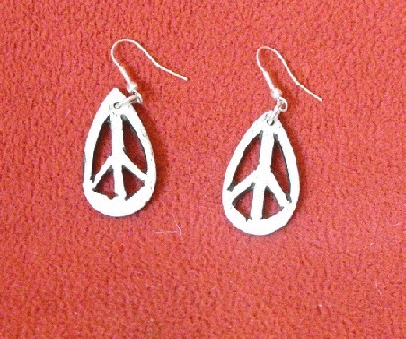 Pendientes hueso penhu5 (3 pares)