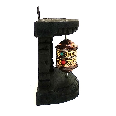 Rueda de oración colgar pequeña simple