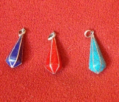 Colgante pendulo pedrería