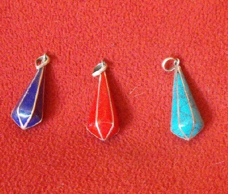 Colgante pendulo pedrería