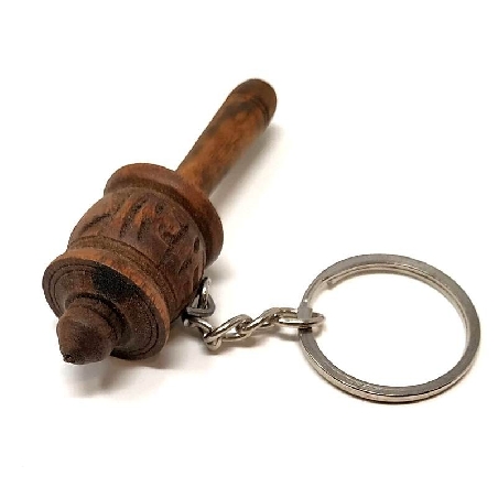 Rueda de oración madera mini