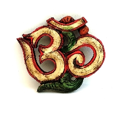 Om madera blanco 10 cms.