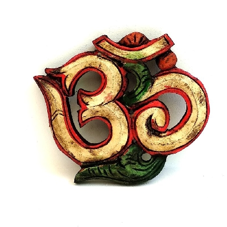 Om madera blanco 10 cms.