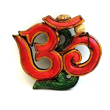 Om madera blanco 10 cms.