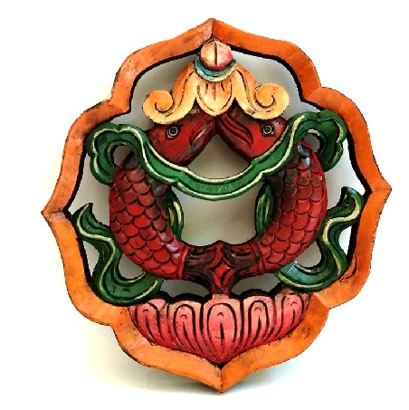 Peces prosperidad 21 cms.