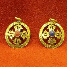 Colgmet165B- Doble dorje dorado