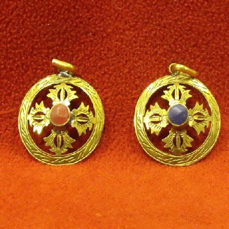 Colgmet165B- Doble dorje dorado