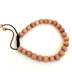 Pulsera cristal marrón