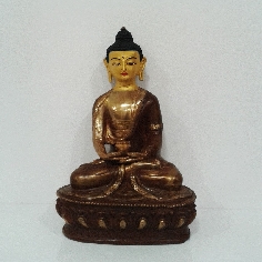 amitaba cobre y oro 21 cms