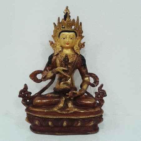 vajrasattva cobre y oro 21 cms