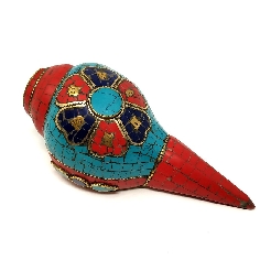 caracola con pedreria(grande)