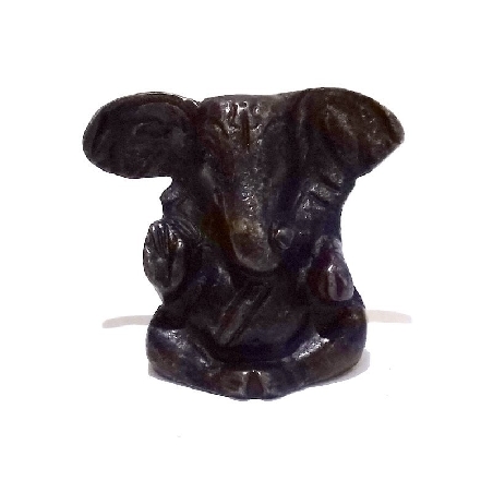 Ganesh bronce dorado y oscuro 4 cms