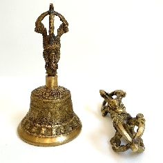 Campana tibetana mini + dorje