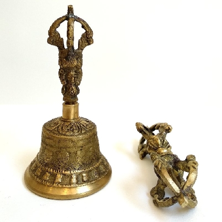 Campana tibetana mini + dorje