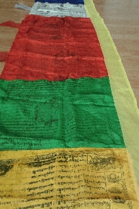 Bandera mástil seda