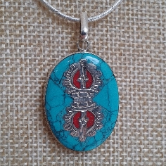 Colgante dorje- colgplat33