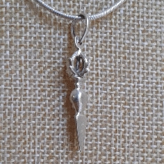 Colgante de plata "Furba" pequeña- colgplat22