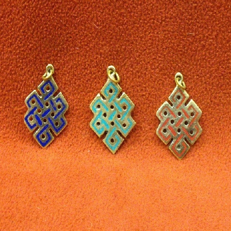 Colgmet209- colgante nudo infinito esmaltado pequeño