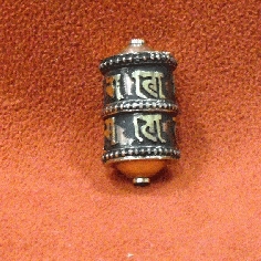 Colgmet211- Colgante rueda de oración 2