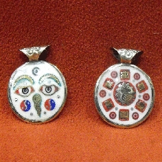 Colgmet218- Colgante hueso doble cara