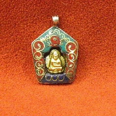 Colgmet230- Colgante Chorten colores