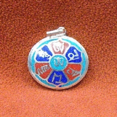 Colgmet231- Colgante "om mane..."