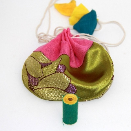 Mantra Tara verde + bolsita seda