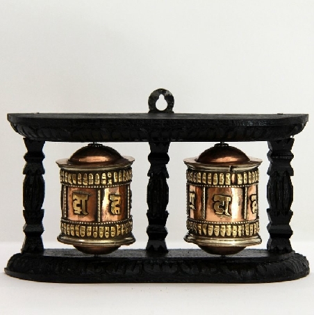 Set de dos ruedas de oración medianas