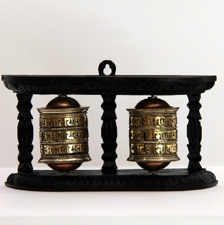 Set de dos ruedas de oración medianas