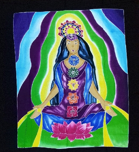Batik chakras grande Batik chakras grande