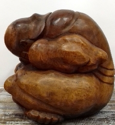 Meditador de madera 30 cms. 2
