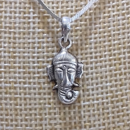 Colgante de plata "Ganesh" colgplat40
