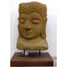 Cabeza de Buda en piedra 50 cms.