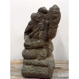 Ganesh de piedra- 37 cms.