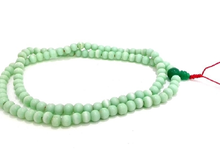 Mala de cristal verde