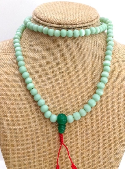 Mala de cristal verde