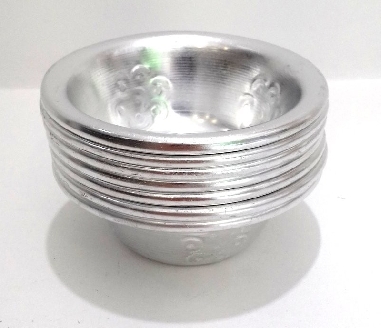 Set 7 cuencos ofrendas aluminio