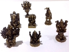 Ganesh bronce miniatura