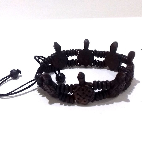 Pulsera de hueso tortugas pulshu1
