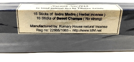 Caja de incienso doble "Tibetan Sandalwood y night of Amber"