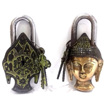 Candado "Cabeza de Buda"