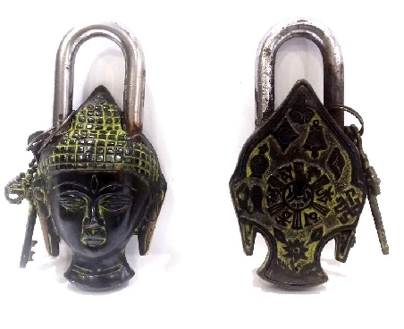 Candado "Cabeza de Buda"