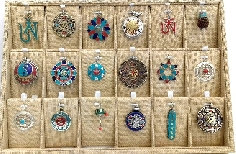 Set de 18 colgantes A