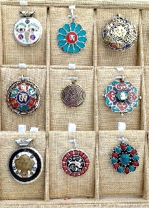 Set de 9 colgantes C-2