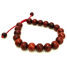 Pulsera de palo de rosa grueso- calidad