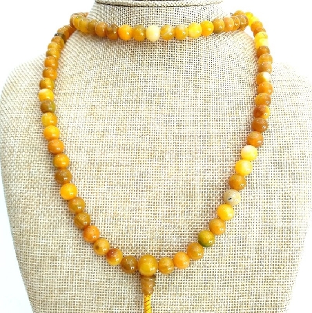 Mala de Jade amarillo