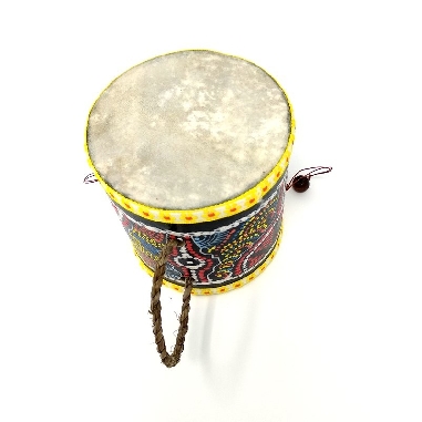 Damaru pintado