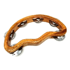 Pandereta de madera