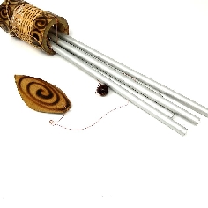 Campana de viento cesta mediana 2